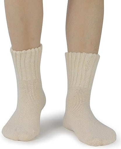 5-Pack Women's Winter Warm Home Socks Comfortable Soft Non-Slip Cozy Thermal Socks V1258-DP02-BOL-386