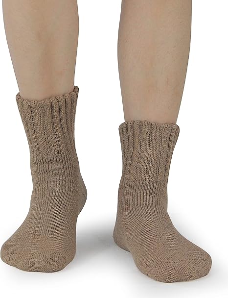 5-Pack Women's Winter Warm Home Socks Comfortable Soft Non-Slip Cozy Thermal Socks V1258-DP02-BOL-386