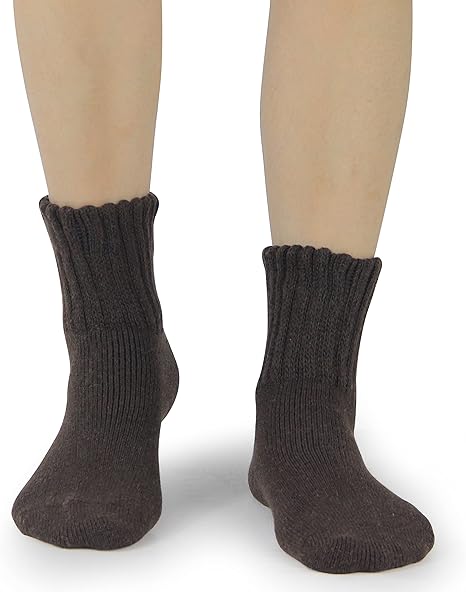 5-Pack Women's Winter Warm Home Socks Comfortable Soft Non-Slip Cozy Thermal Socks V1258-DP02-BOL-386