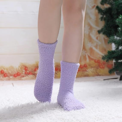 5 Pack Women's Winter Warm Socks Comfortable Soft Home Socks V1258-DP02-BOL-387