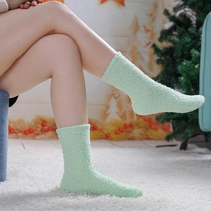5 Pack Women's Winter Warm Socks Comfortable Soft Home Socks V1258-DP02-BOL-387