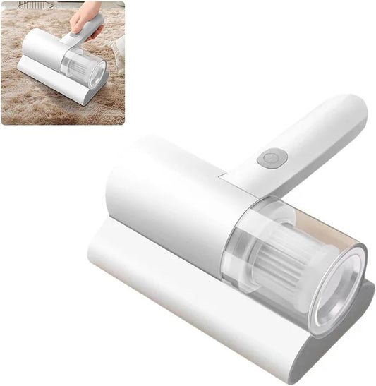 1200mAh Cordless Handheld Vacuum Cleaner White Compact Portable for Mattress Pillow Clothes Sofa Carpet V1258-DP02-BOL-396