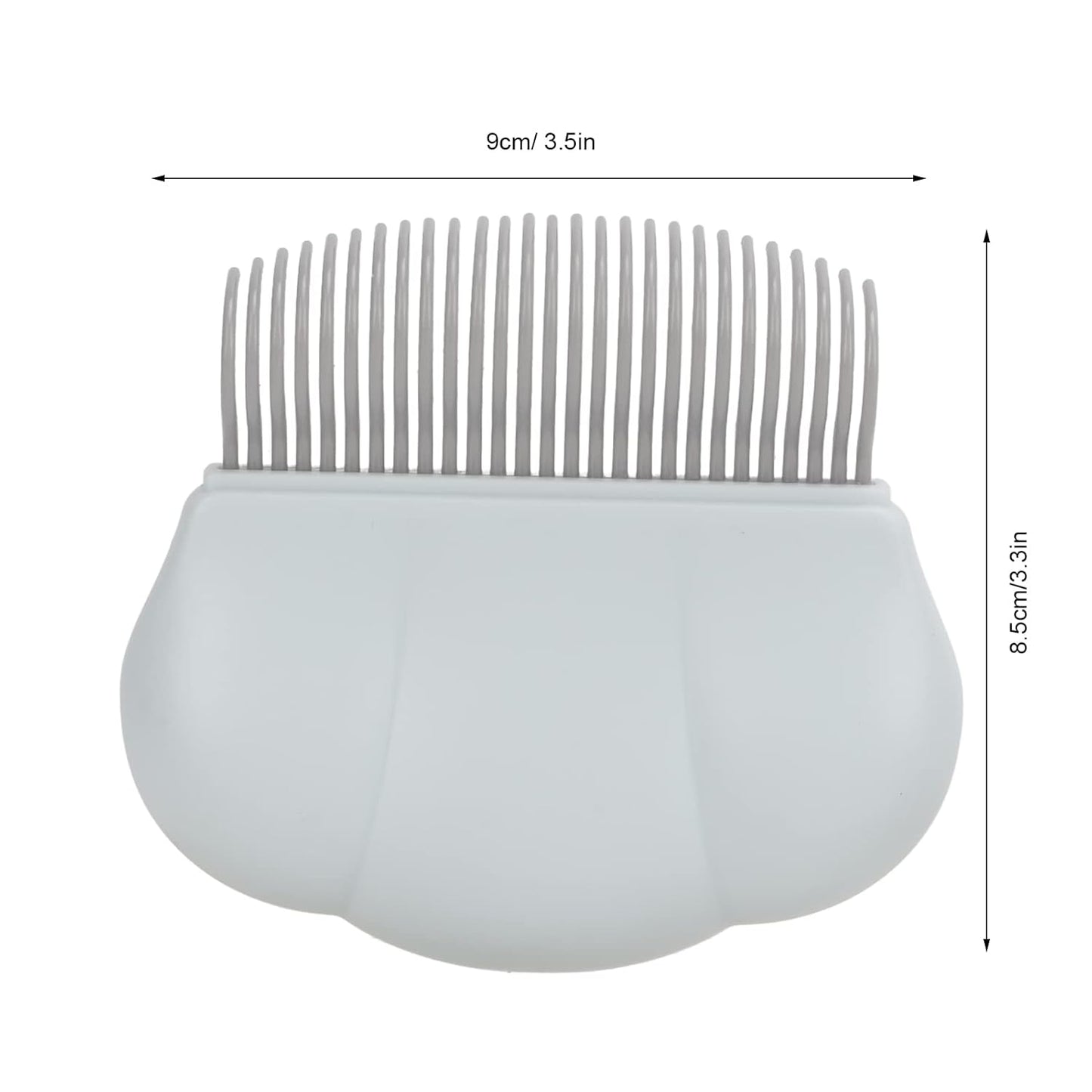 Pet Hair Remover Comb for Dogs and Cats - Blue Anti-Shedding Grooming Tool V1258-DP02-BOL-414