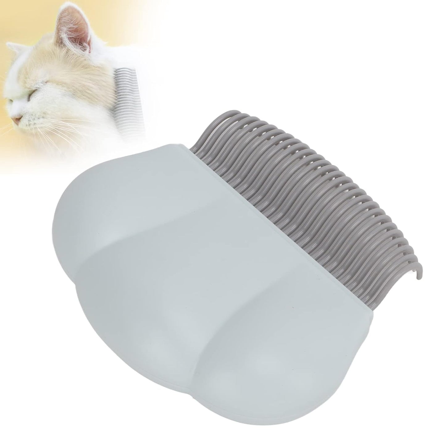 Pet Hair Remover Comb for Dogs and Cats - Blue Anti-Shedding Grooming Tool V1258-DP02-BOL-414