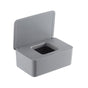 Grey Wet Wipes Dispenser 18x11x7cm Dustproof Multifunctional V1258-DP02-BOL-420