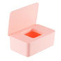 Pink Wet Wipes Dispenser 18x11x7 cm Dustproof Multifunctional V1258-DP02-BOL-421