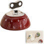 Magnetic Digital Kitchen Timer Red Countdown Timer Up to 60 Minutes Ideal for Cooking Office Tasks and V1258-DP02-BOL-424
