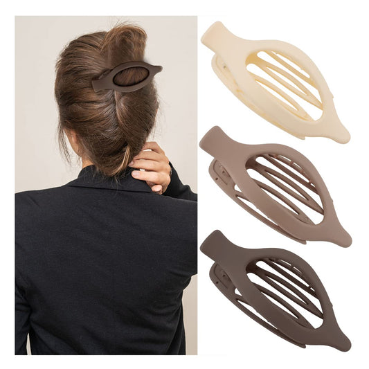 Women's Hair Clips 3 Pack 12cm Non-Slip Hair Clamps Hair Accessories V1258-DP02-BOL-428