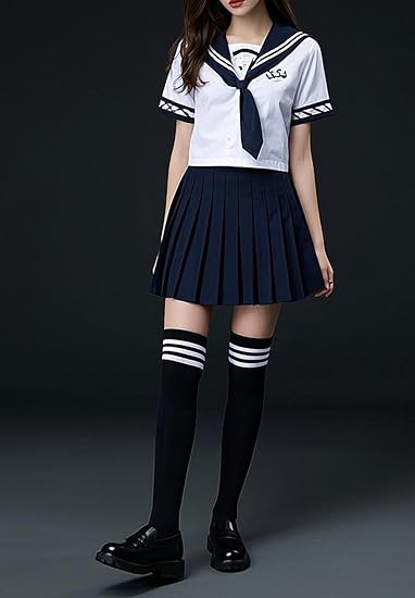 Women's Thick Stay Up Hold Up Striped Over Knee Casual Stockings V1258-DP02-BOL-438