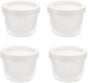 4 Pack 0.5L Plastic Storage Boxes with Lids and Filter - Stackable Organizing Containers V1258-DP02-BOL-44