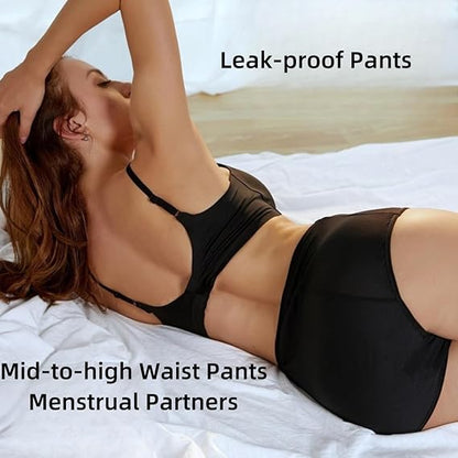 Women's 8 Pack Leakproof Briefs Multi Colours 3XL Underwear V1258-DP02-BOL-445