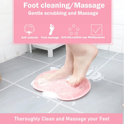 Multifunctional Non-Slip Bath Mat with Suction Cups for Shower and Bathtub V1258-DP02-BOL-448