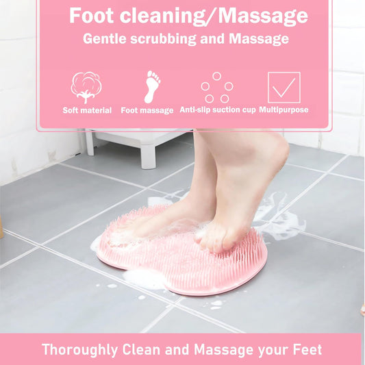 Multifunctional Non-Slip Bath Mat with Suction Cups for Shower and Bathtub V1258-DP02-BOL-448