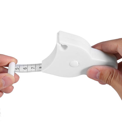 Retractable Measuring Tape Body Measure Sports Tape Measure Set White V1258-DP02-BOL-458