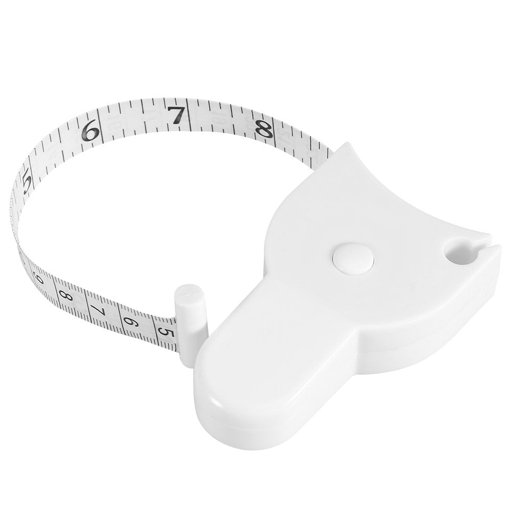 Retractable Measuring Tape Body Measure Sports Tape Measure Set White V1258-DP02-BOL-458