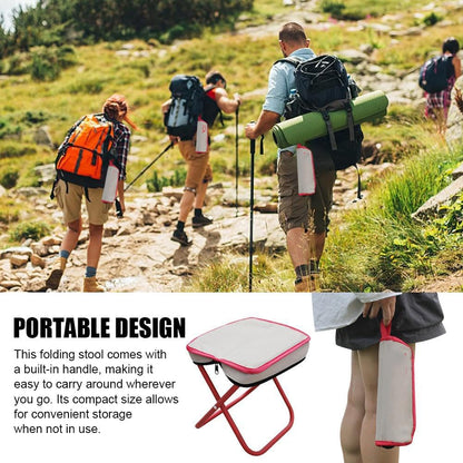 Folding Cane - 1 Piece - Hand Support Cane - Foldable Stool - Portable for Outdoor Camping Hiking Travel V1258-DP02-BOL-46