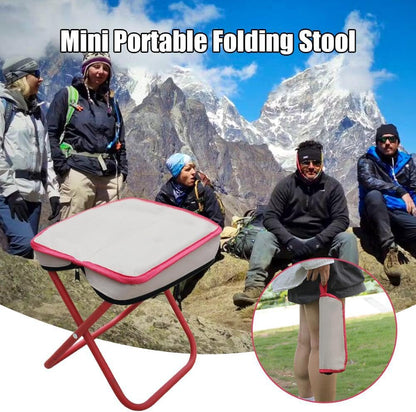 Folding Cane - 1 Piece - Hand Support Cane - Foldable Stool - Portable for Outdoor Camping Hiking Travel V1258-DP02-BOL-46