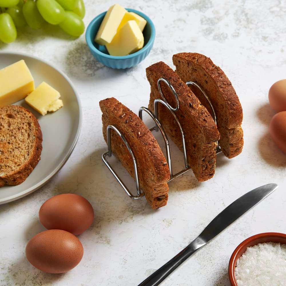 6 Pack 13cmx14cmx7cm Bread Rack Kitchen Accessory for Home Outdoor Camping Picnics V1258-DP02-BOL-460
