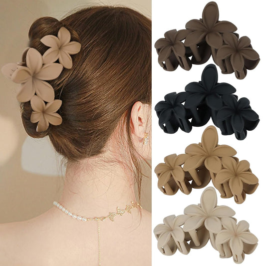 4 Pack Large Hair Clips 11.5cm Anti-Slip Strong Grip Hair Accessories for Women V1258-DP02-BOL-461
