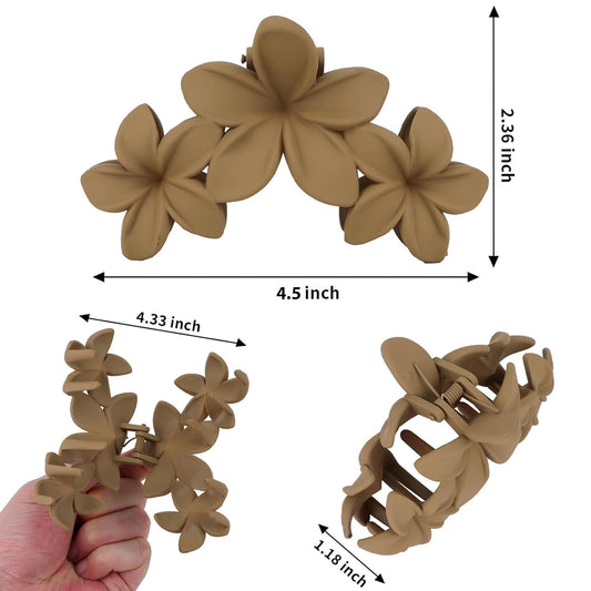 4 Pack Large Hair Clips 11.5cm Anti-Slip Strong Grip Hair Accessories for Women V1258-DP02-BOL-461