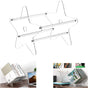 1 Piece Transparent Vinyl Record Holder Storage System Organizer for LP Records V1258-DP02-BOL-467