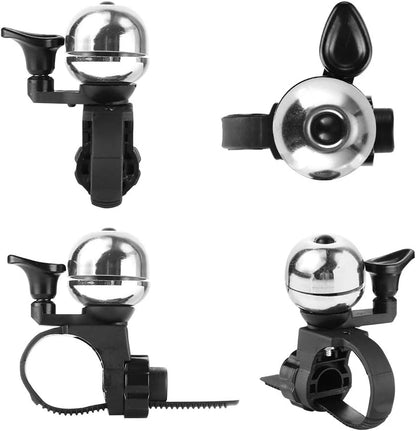 Universal Bicycle Bell Black Waterproof for Adult and Kids Bikes V1258-DP02-BOL-473