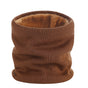 1 Piece Winter Sports Fleece Scarf Coffee Brown Warm Soft Comfortable Cold Weather Accessory V1258-DP02-BOL-529
