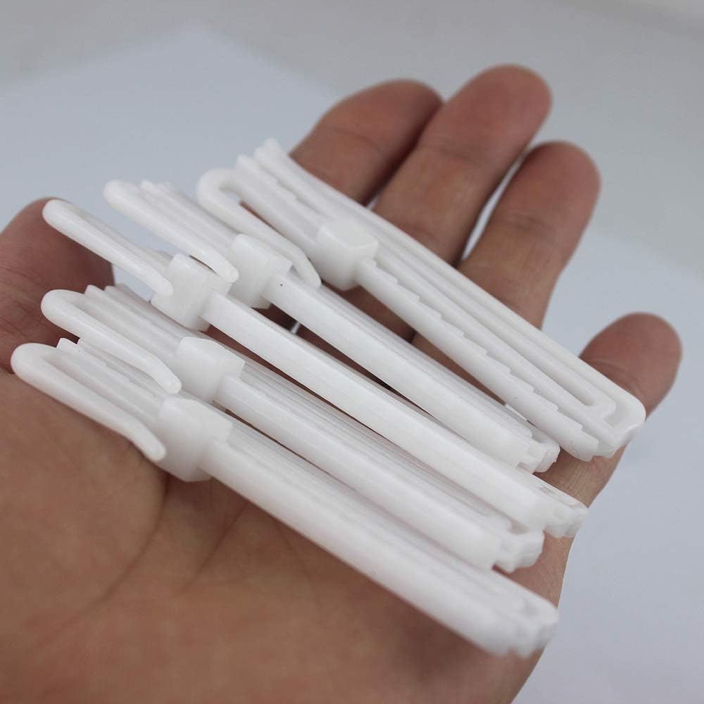 30 Pack 85mm White Curtain Hooks Window Decoration Accessories V1258-DP02-BOL-530