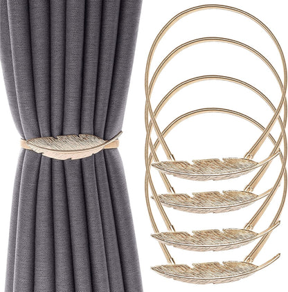 4 Pack Curtain Ties Gold Decorative Window Accessories for Hanging Curtains V1258-DP02-BOL-531