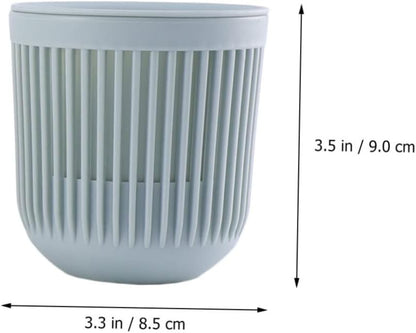 Ceramic Flower Pot - Indoor/Outdoor Use - Break Resistant - Black - 1 Piece - Wall-Mounted Planter V1258-DP02-BOL-532