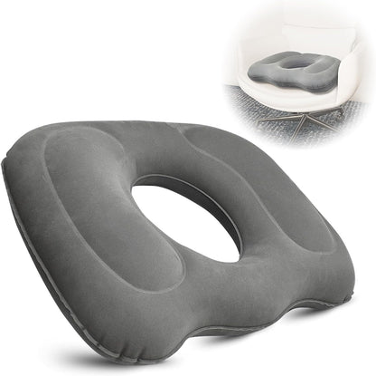 1 Piece Grey Anti-Slip Ring Cushion Chair Pad for Office Chair V1258-DP02-BOL-540