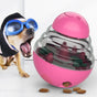 Pink Red Interactive Dog Snack Ball Toy Food Dispenser for Dogs 1 Piece V1258-DP02-BOL-546