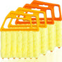 4 Pack Lamella Cleaner Dust-Free Yellow and Orange Blades Cleaning Tool V1258-DP02-BOL-548