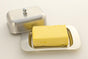 Stainless Steel Butter Dish with Lid 18.5x12.2x6cm Silver Butter Container for Kitchen Storage V1258-DP02-BOL-549