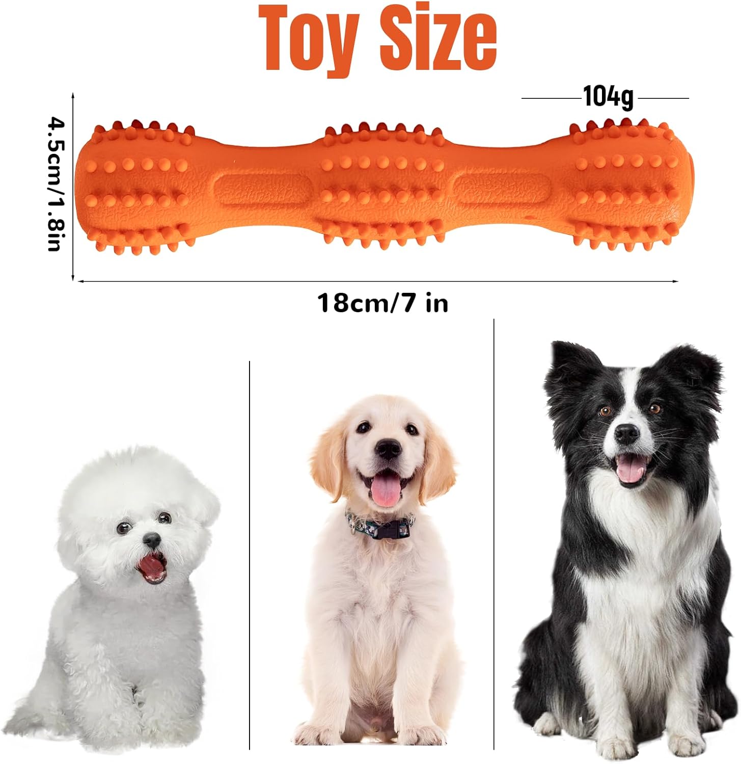 Interactive Sound Puppy Chew Toy Relieves Teething Discomfort Keeps Dogs Engaged V1258-DP02-BOL-55