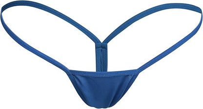 Women's XXL Thong Underwear 5 Pack Narrow Waistband V1258-DP02-BOL-573