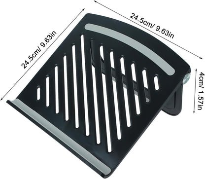 Adjustable Laptop Stand 24x24x4cm Multi-Use Tablet Holder Portable Ergonomic Desk Stand Pink V1258-DP02-BOL-576