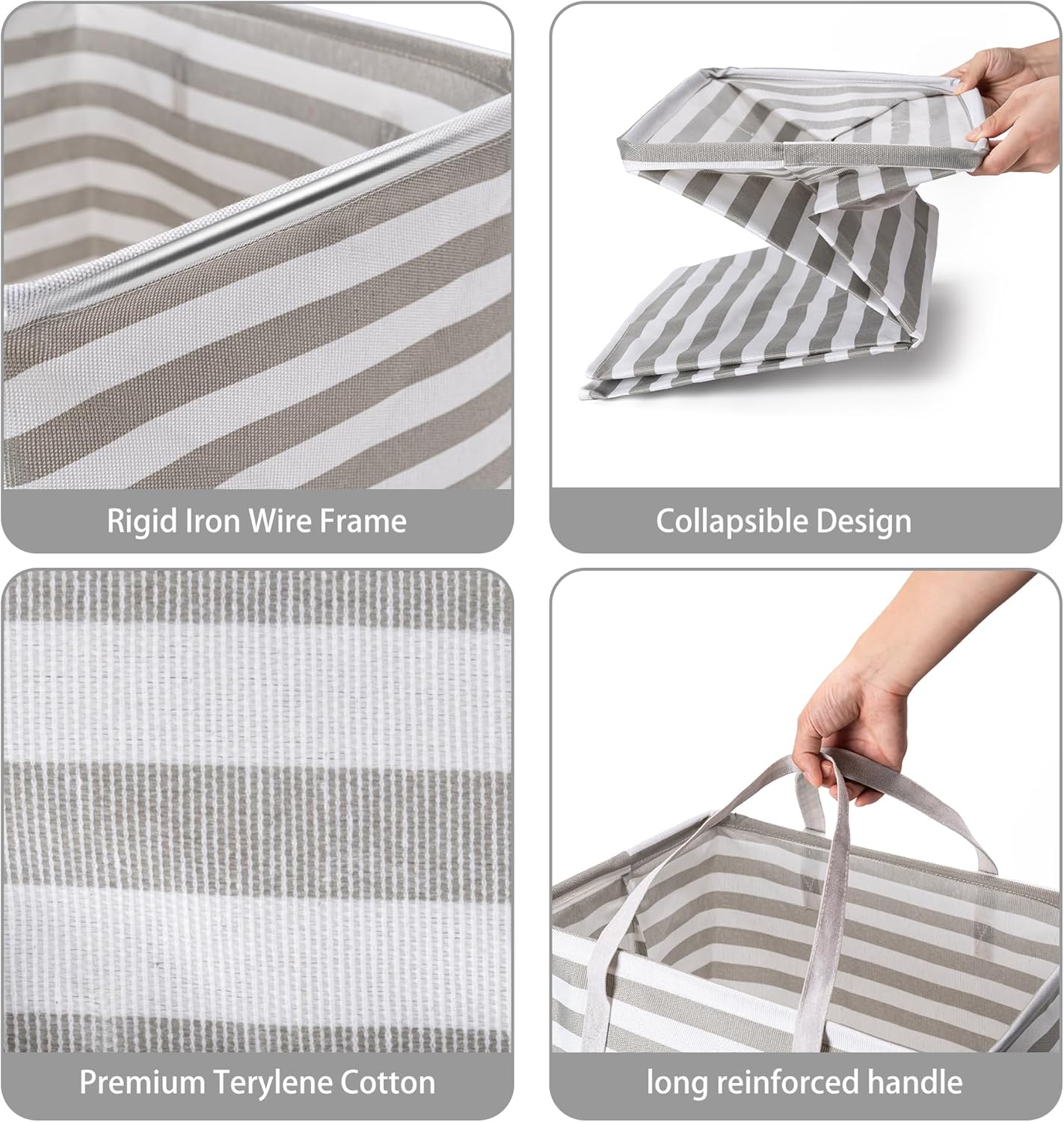 2 Pack 75L Storage Bags Large Clothes Organizers Eco-Friendly Heavy Duty Space Saving Mega Storage Solution V1258-DP02-BOL-582