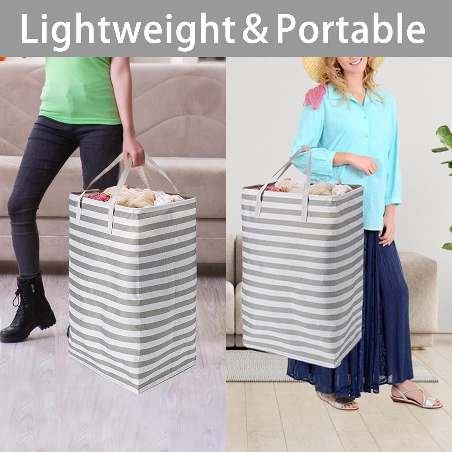 2 Pack 75L Storage Bags Large Clothes Organizers Eco-Friendly Heavy Duty Space Saving Mega Storage Solution V1258-DP02-BOL-582