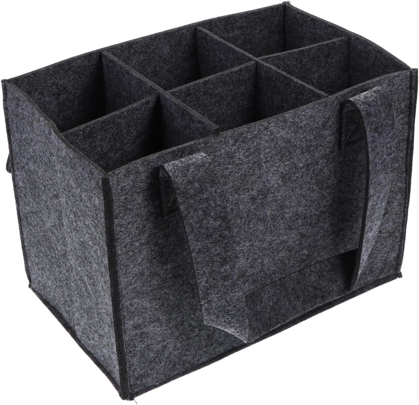 6 Bottle Wine Rack - Dark Grey - Storage Organizer for Bottles V1258-DP02-BOL-583