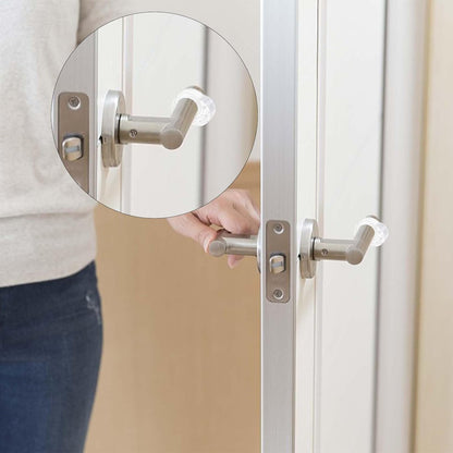 8 Pack Door Stoppers Indoor Wall Protectors Transparent Door Stop Guards V1258-DP02-BOL-584