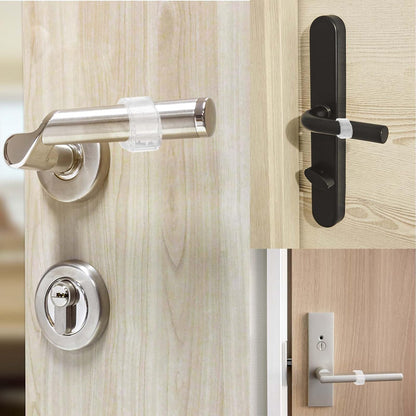 8 Pack Door Stoppers Indoor Wall Protectors Transparent Door Stop Guards V1258-DP02-BOL-584
