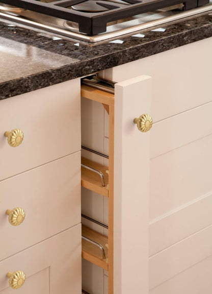2 Pack 30mm Gold Cabinet Door Knobs Drawer Handles V1258-DP02-BOL-585