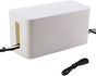 1 Piece Cable Organizer Box White Multifunctional Cable Management Solution V1258-DP02-BOL-587