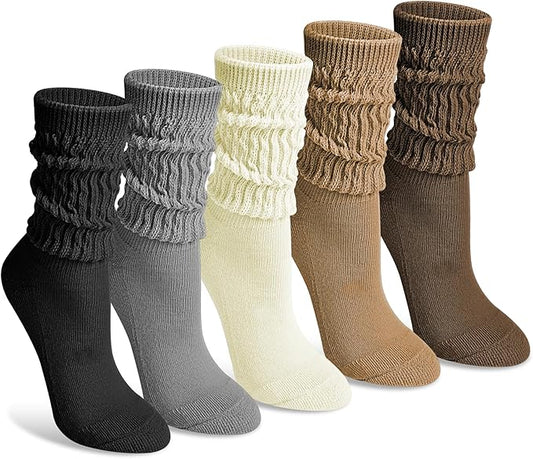5 Pairs Women's Sports Socks Hard Wearing Comfortable Breathable Athletic Socks V1258-DP02-BOL-603