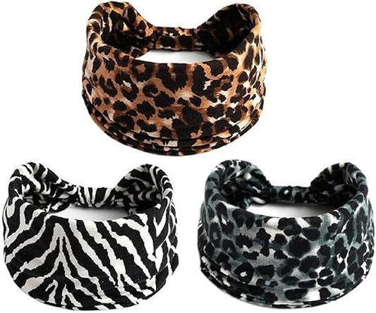 3 Pack Women's Sports Hair Bands Elastic Hair Ties for Active Use V1258-DP02-BOL-604