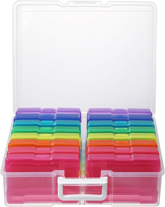 Photo Album Organizer 4x6 Inch Colourful Photo Storage Set V1258-DP02-BOL-605