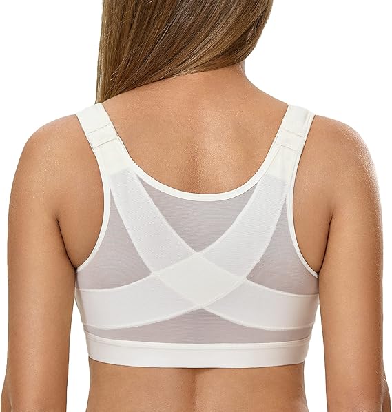 Women's Non-Wired Bra White XXL 1 Piece V1258-DP02-BOL-617