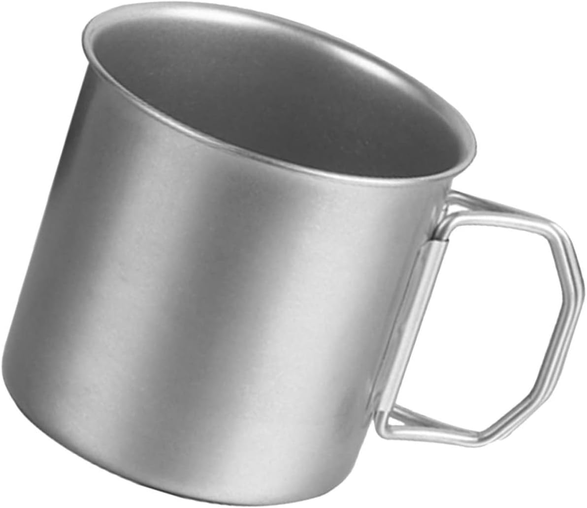 3-Piece Stainless Steel Cup Set Portable Stackable Metal Drinking Cups for Camping Hiking Picnic Outdoor Use V1258-DP02-BOL-63
