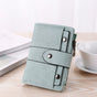 Women's Light Green Faux Leather Wallet with Card Holder - 1 Piece V1258-DP02-BOL-638